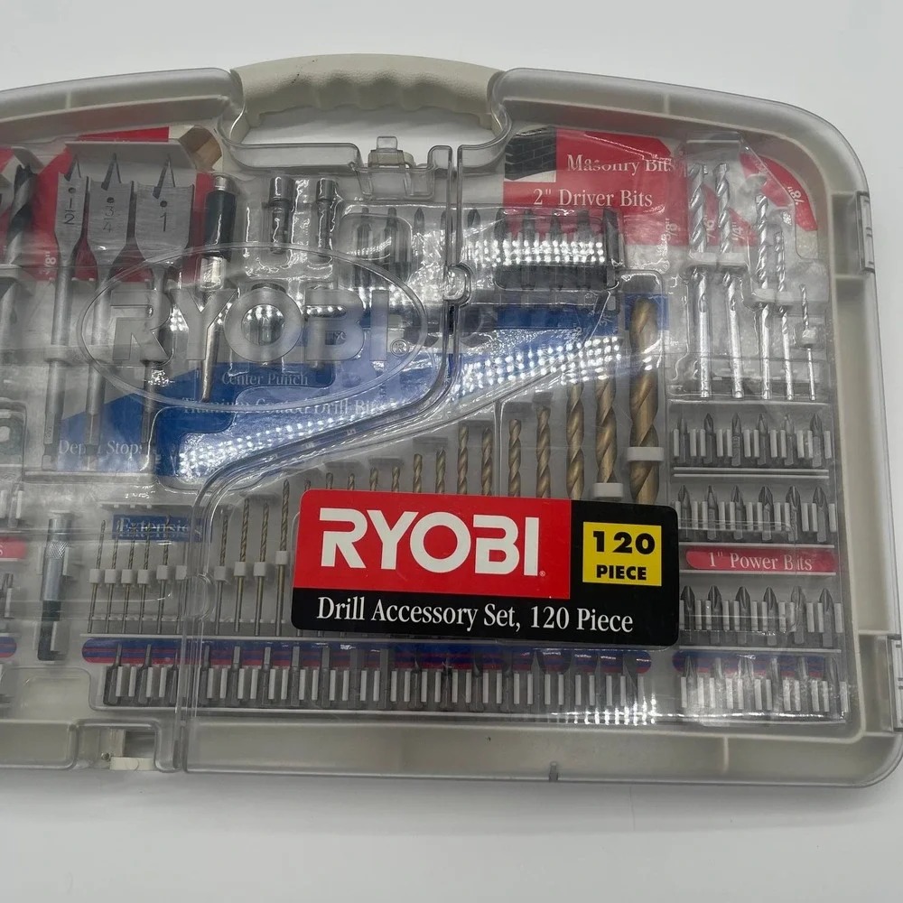 Ryobi Drill Accessory Set 120 Piece